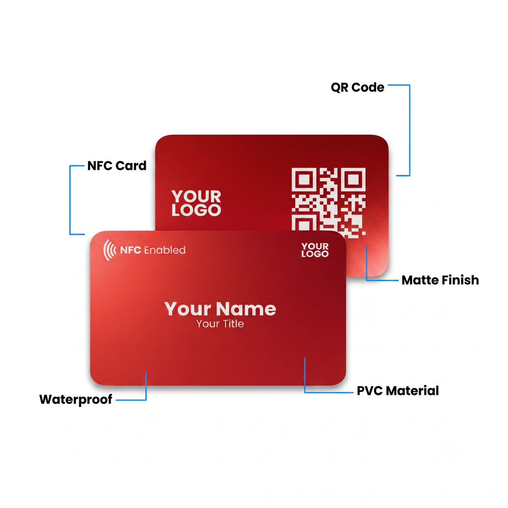 Digital- Businessred-business-card-with-nfc-design